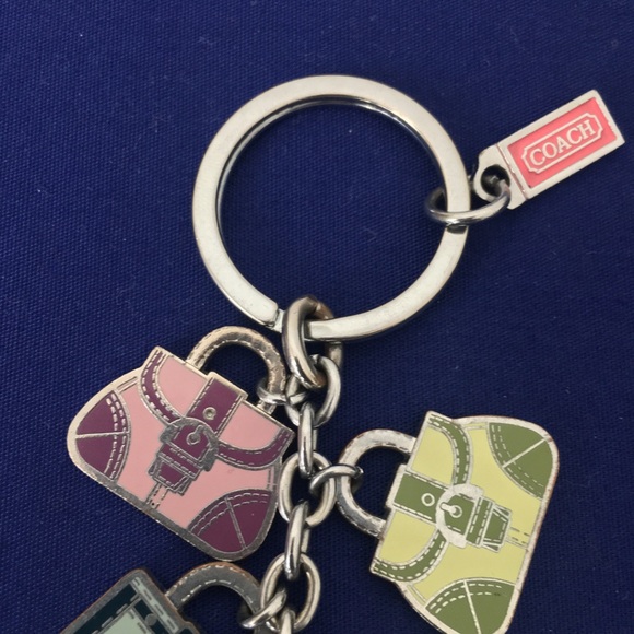 Coach Keychain Bag Charms - Picture 2 of 5